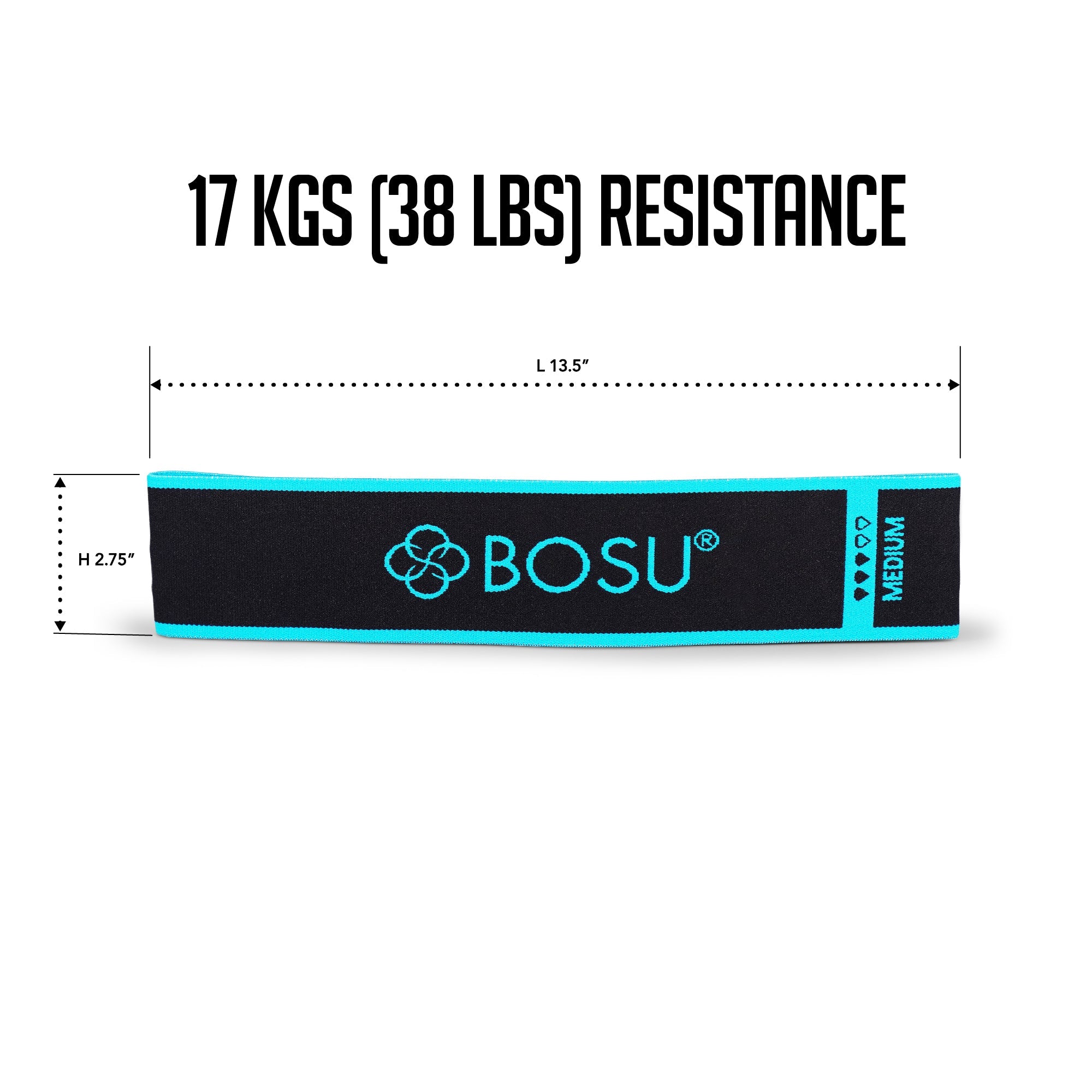 BOSU®  Fabric Resistance Bands (3 Pack)