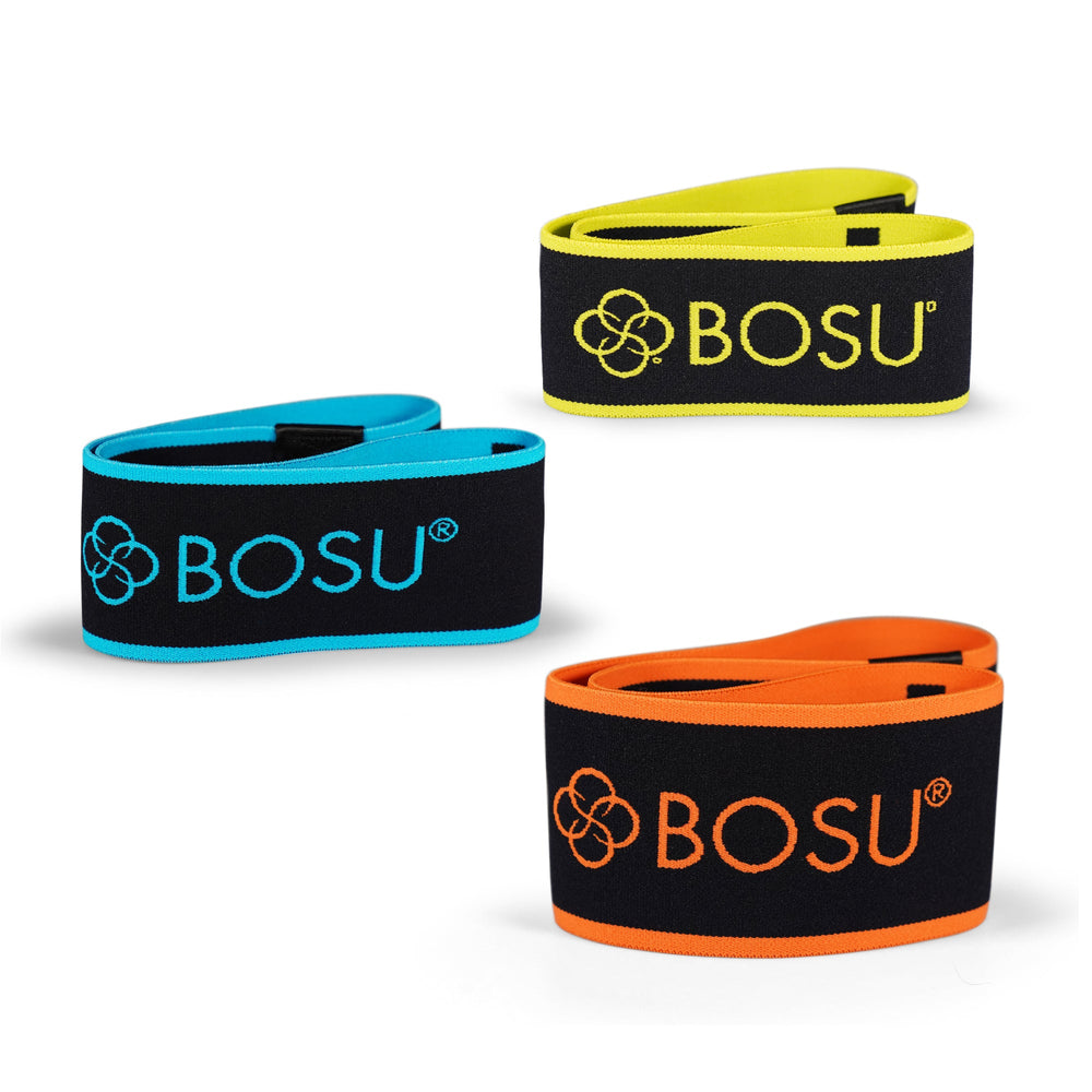 BOSU®  Fabric Resistance Bands (Single Packs - Light, Medium, Heavy)